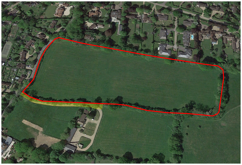 LAND AT JORDANS FARM, JORDANS LANE, JORDANS, BEACONSFIELD, BUCKINGHAMSHIRE, HP9 2SW 